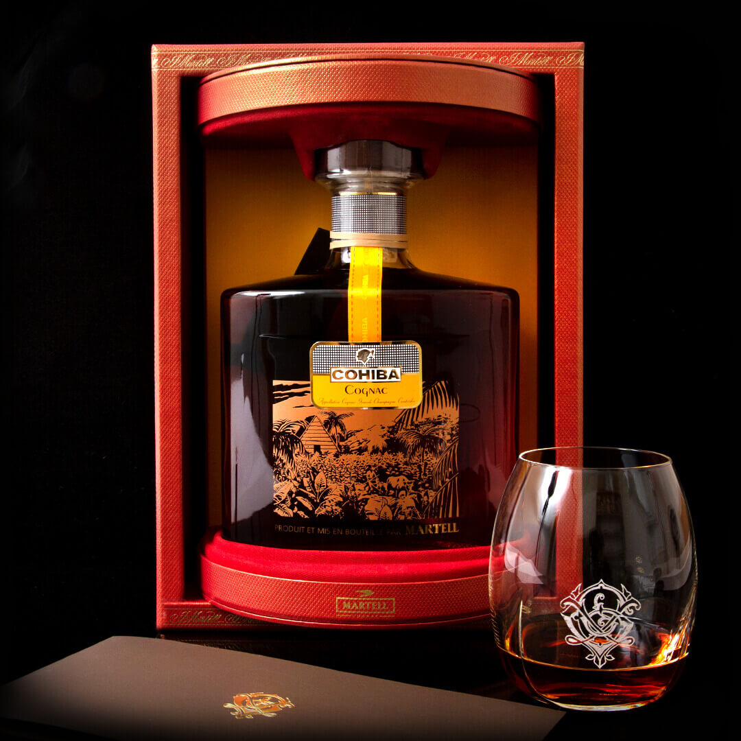 Cognac Martell Cohiba