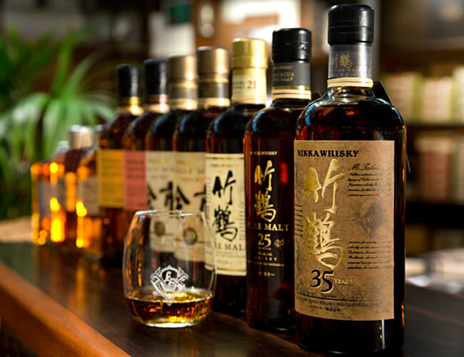 The Nikka's whiskys