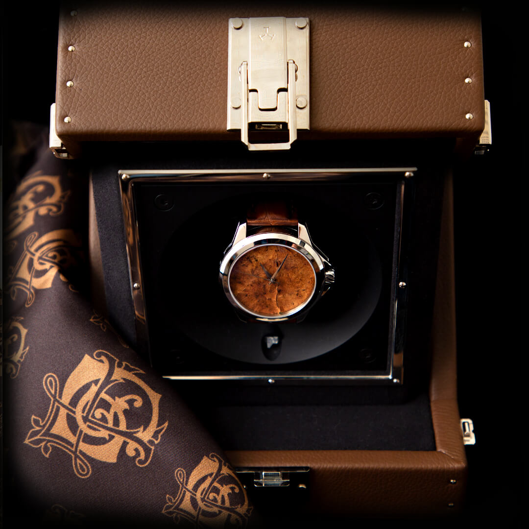 T.T.Trunks Watch T1 Leather Box