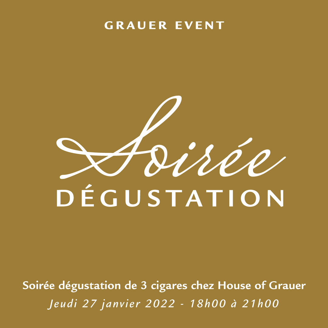 Soirée dégustation de 3 cigares