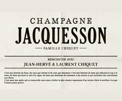 La Champagne par la Maison Jacquesson