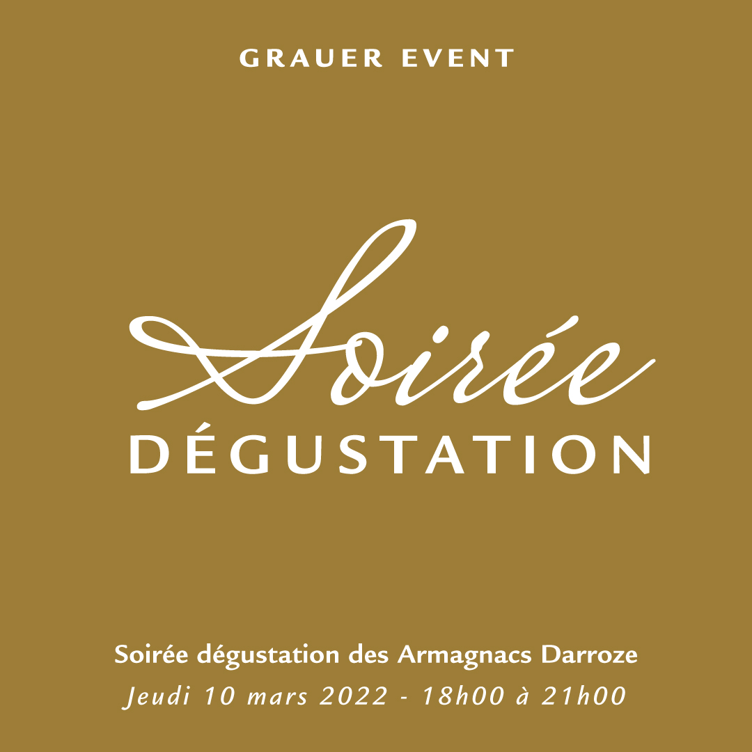 Soirée dégustation Armagnacs Darroze