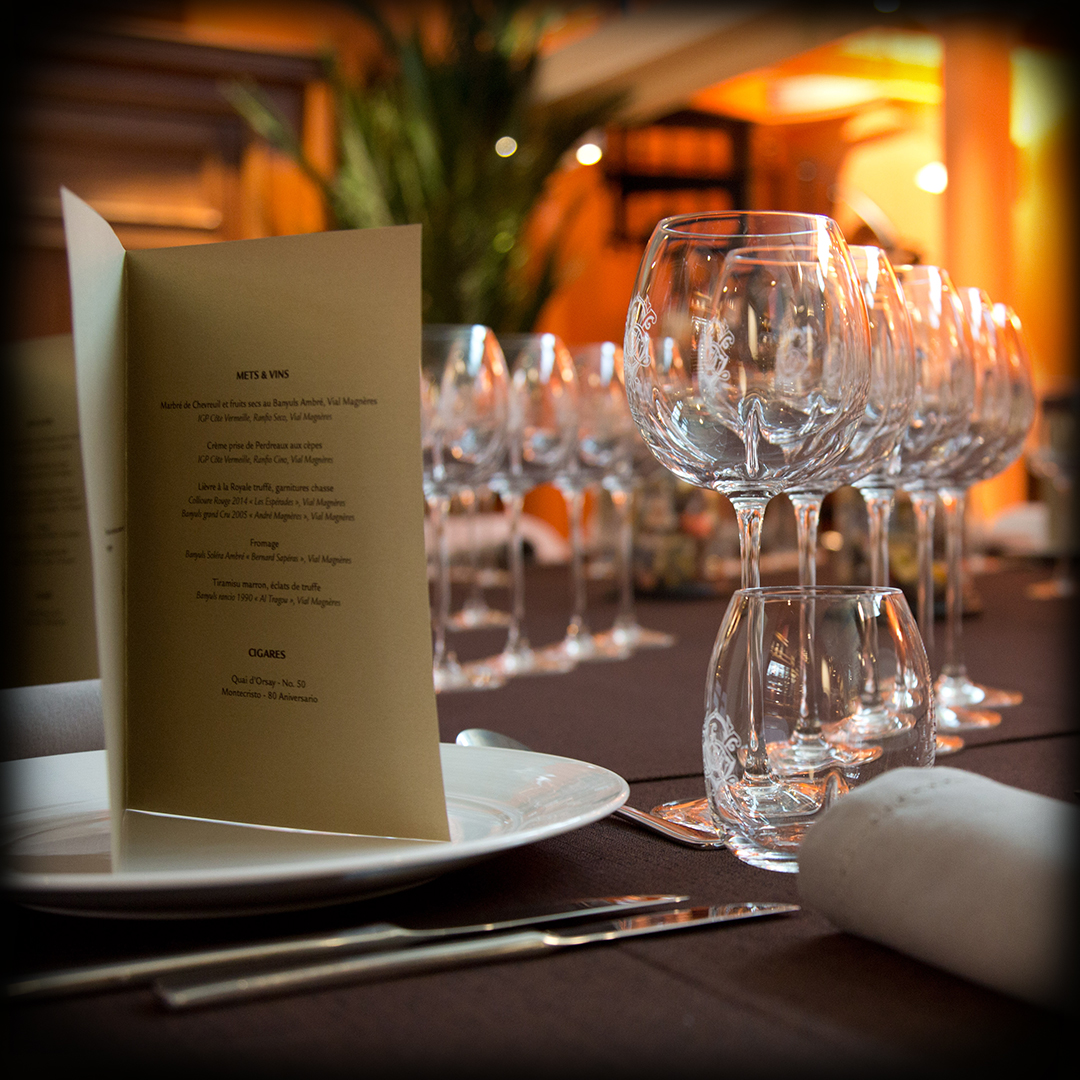 Fine dining, Wine & Cigar pairing «Poisson, Caviar» 