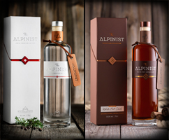 Tasting evening of "The Alpinist" brand spirits