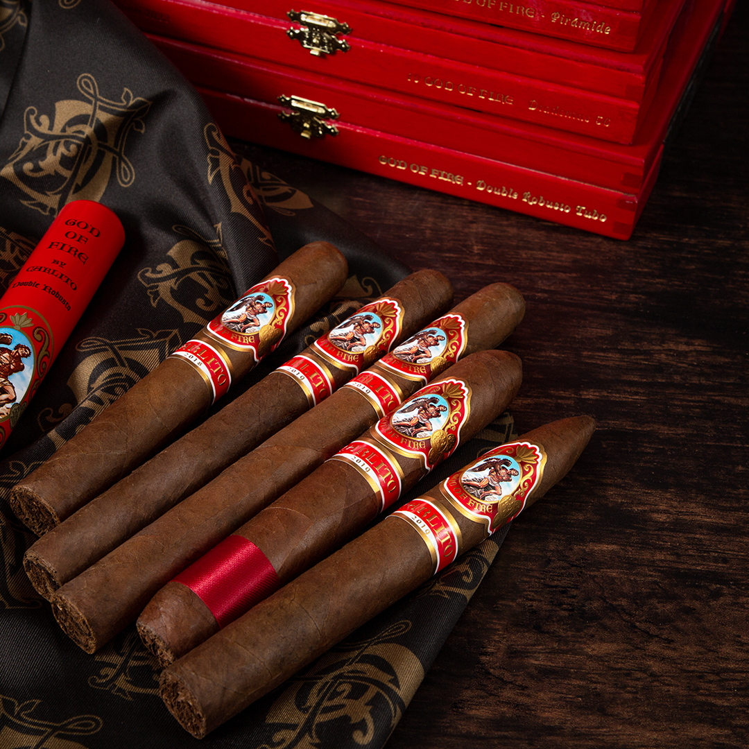 Arturo Fuente God of Fire by Carlito