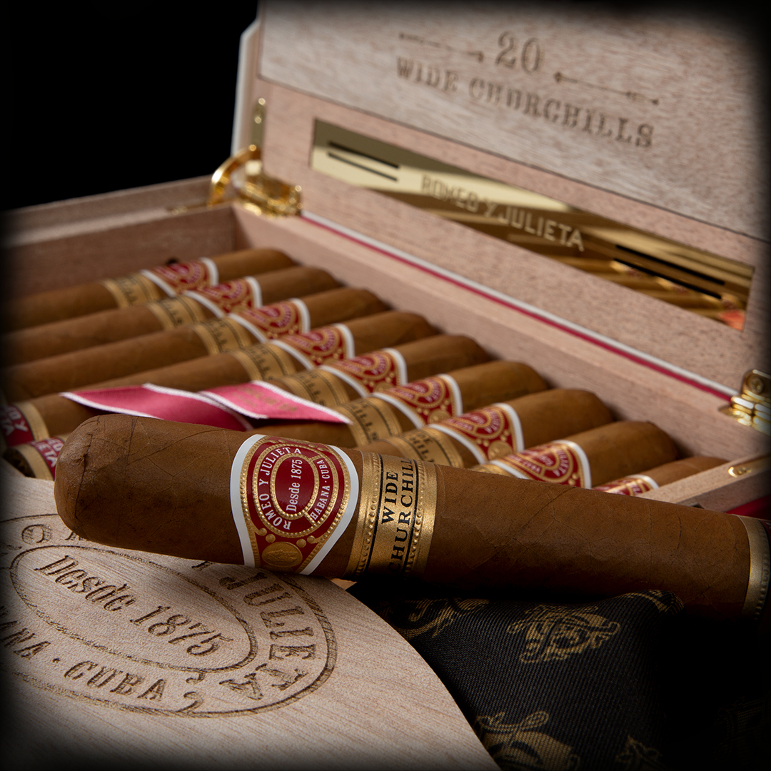 Romeo y Julieta Wide Churchills Travel Humidor