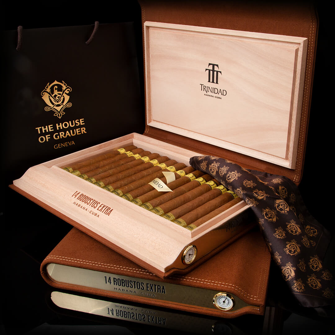 Trinidad Robustos Extra Travel Humidor