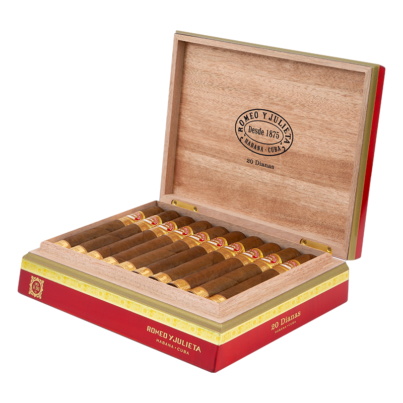 ROMEO y JULIETA LINEA DE ORO - DIANAS Box 20