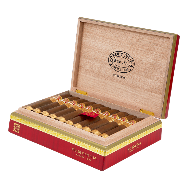 ROMEO y JULIETA LINEA DE ORO - NOBLES Box 20