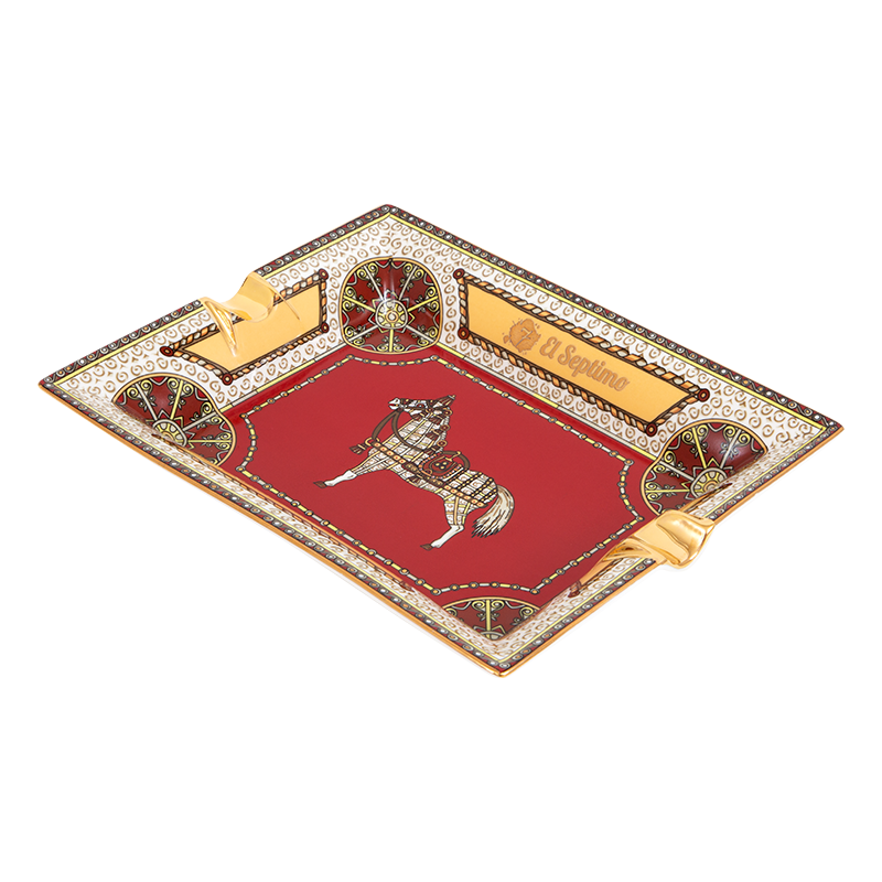 EL SEPTIMO ASHTRAY - CHEVAL - COLLECTION SAFARI Piece