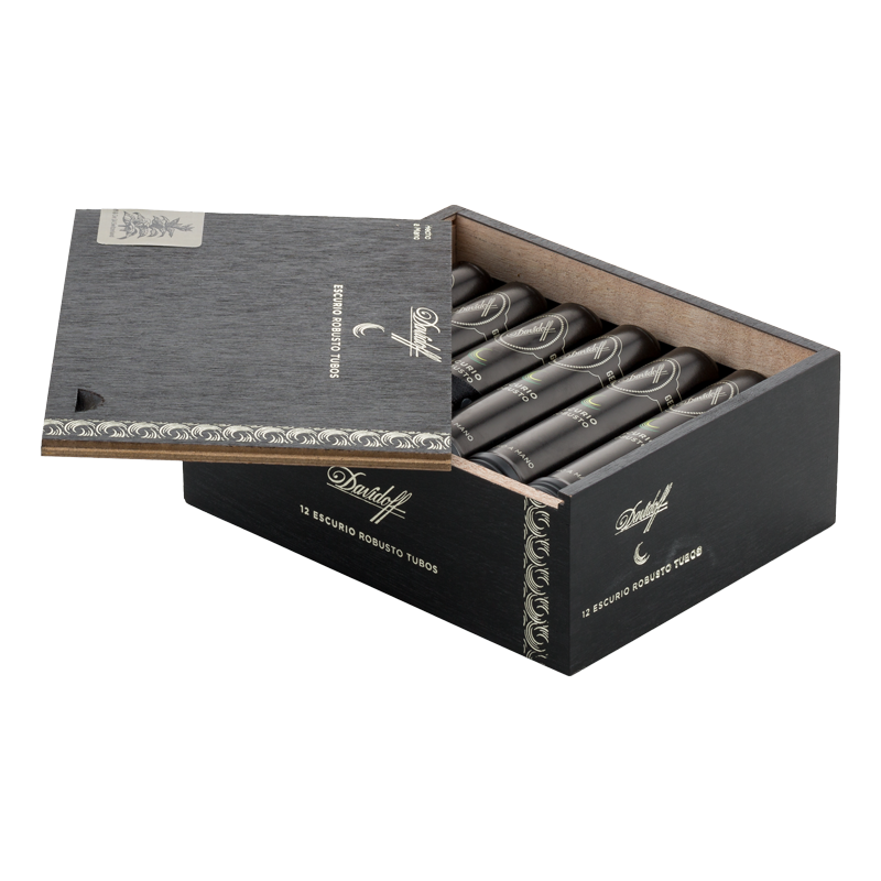 DAVIDOFF ESCURIO - ROBUSTO TUBOS Box 12