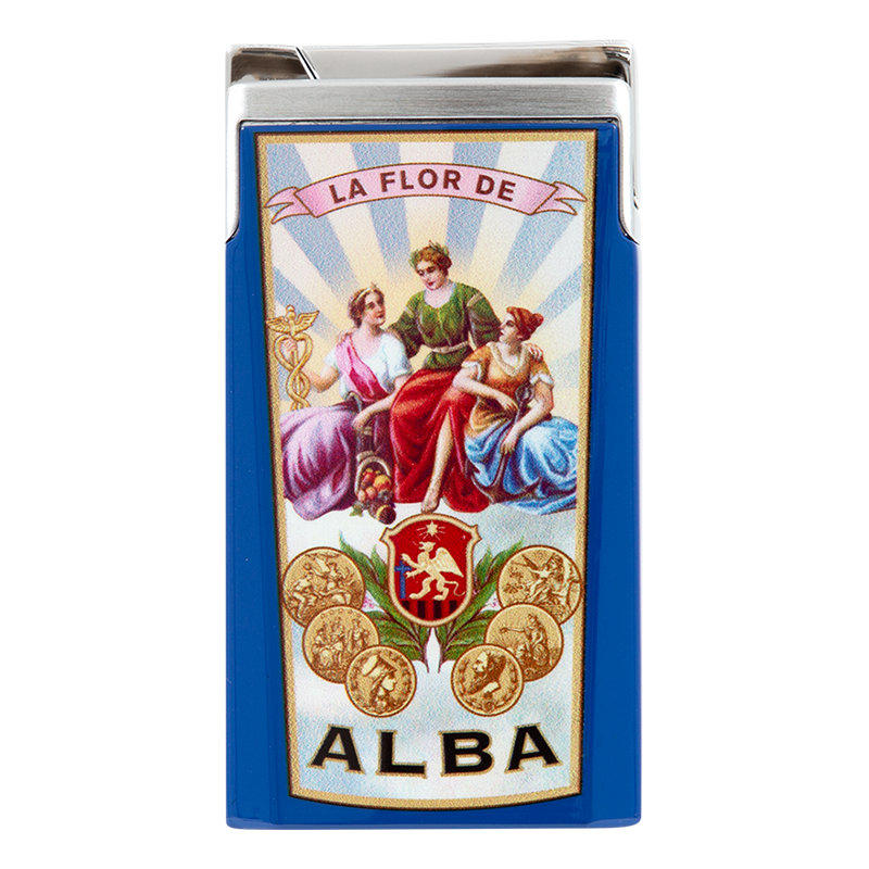 ELIE BLEU LIGHTER - J15 - LACQUER ALBA BLUE Piece