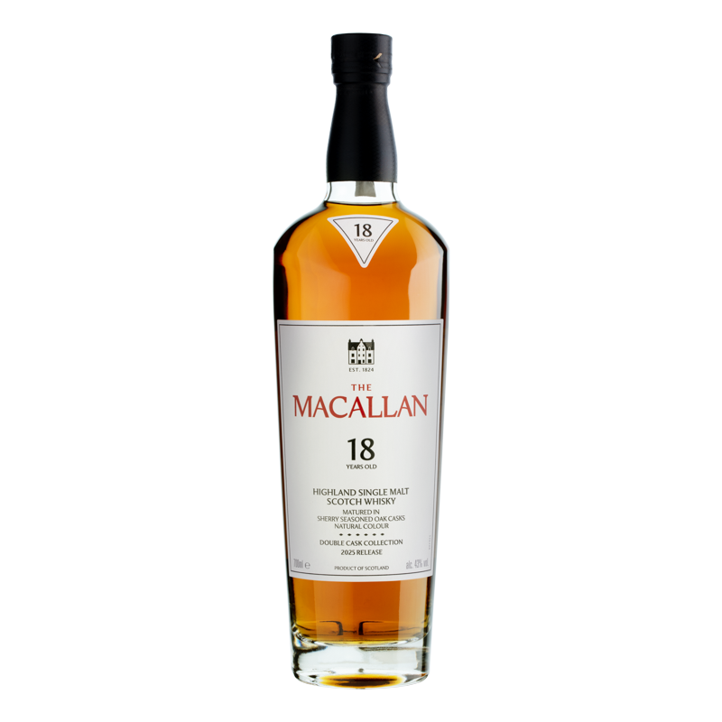 MACALLAN WHISKY - DOUBLE CASK 18 ANS Btl 70