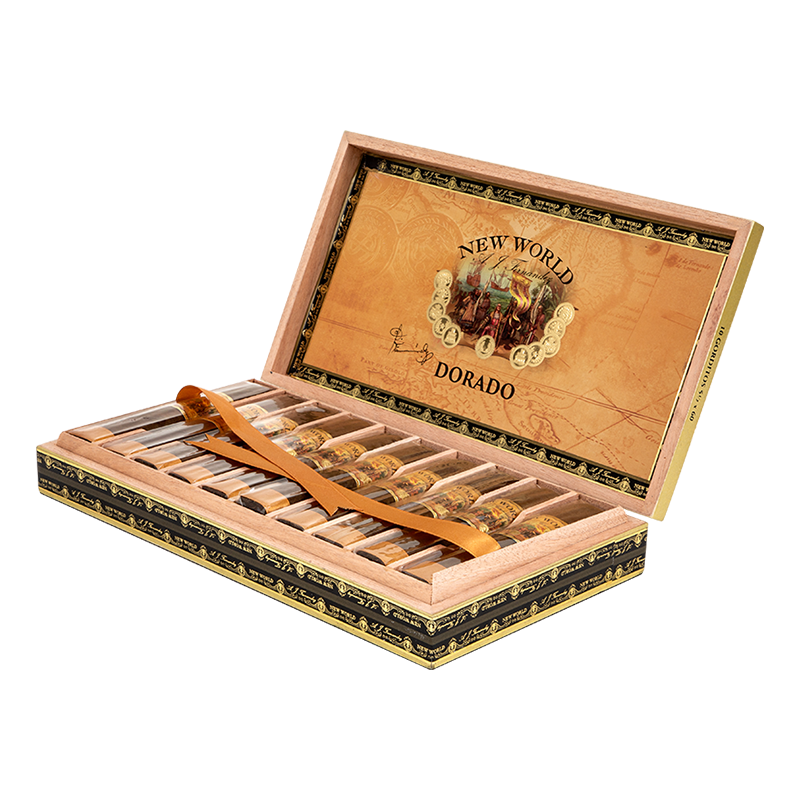AJ FERNANDEZ NEW WORLD DORADO - GORDITO Box 10