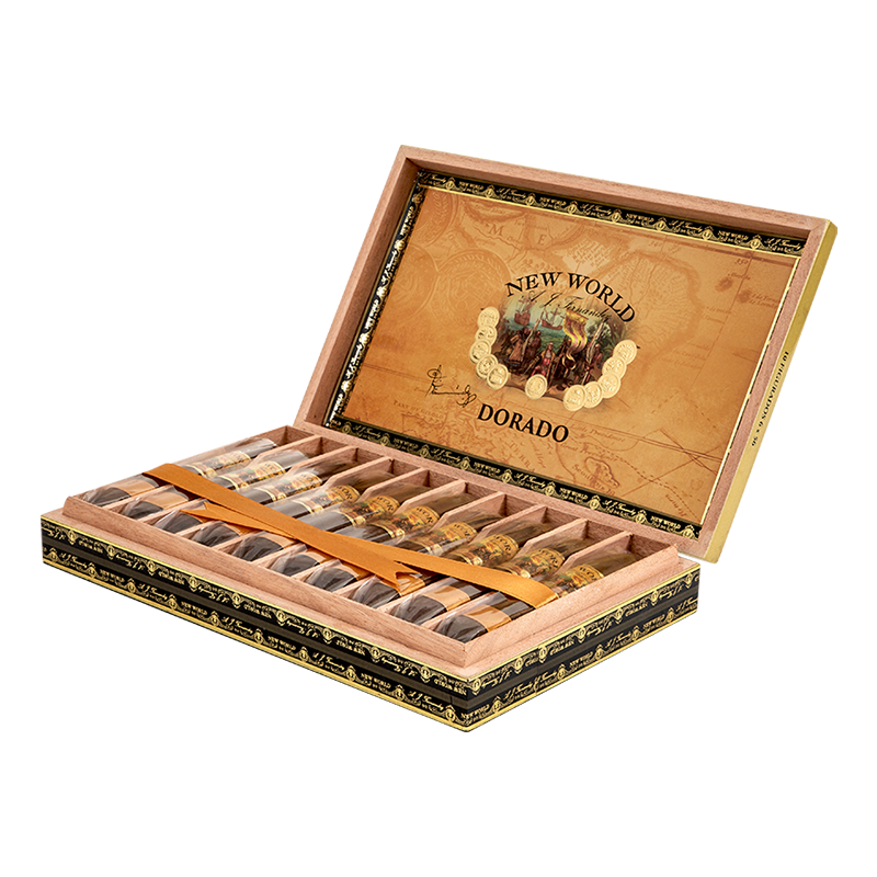 AJ FERNANDEZ NEW WORLD DORADO - FIGURADO Box 10