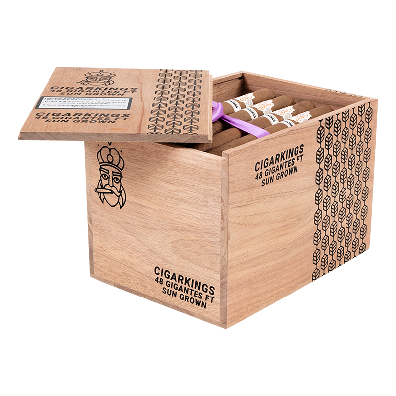 CIGARKINGS SUN GROWN GIGANTES Box 48