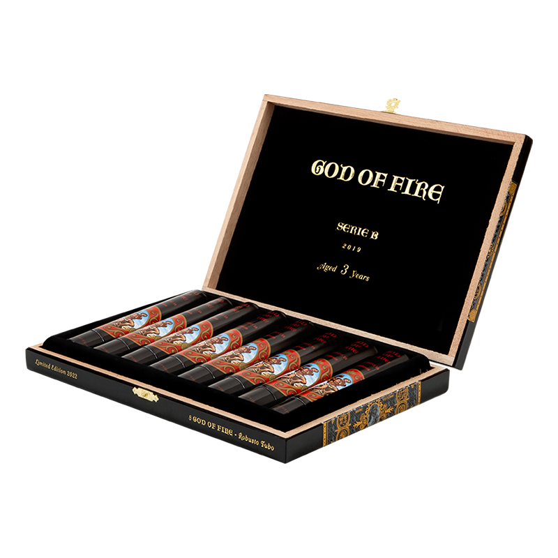 ARTURO FUENTE GOD OF FIRE SERIE B - ROBUSTO TUBOS Box 8