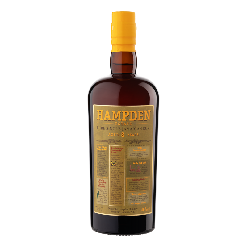 HAMPDEN RHUM - 8 ANS Btl 70