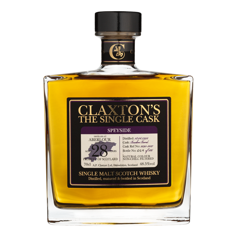 CLAXTON'S ABERLOUR - 1992 - 28 ANS  Btl 70