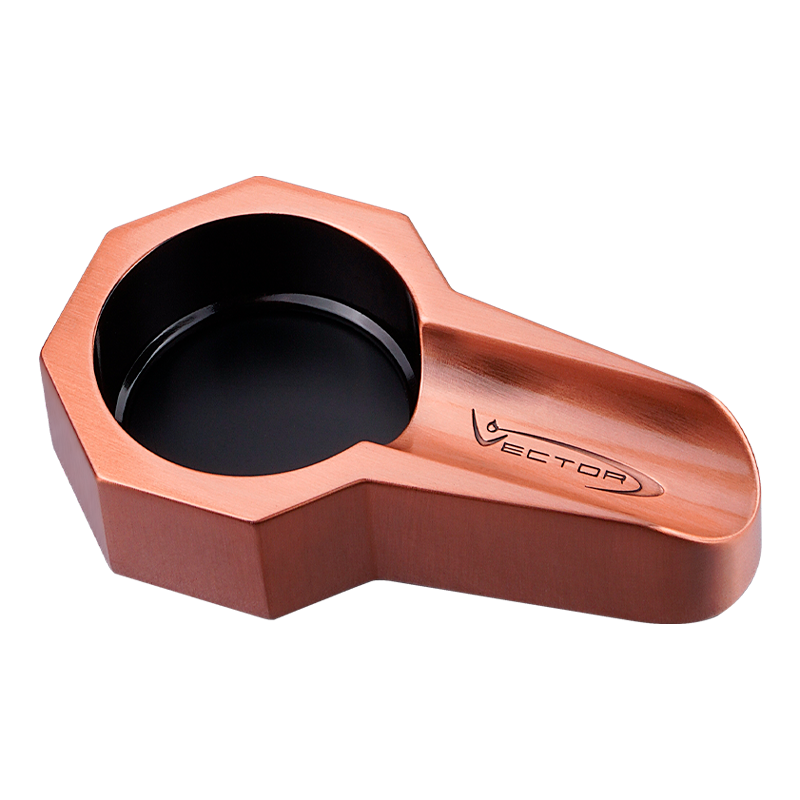 VECTOR ASHTRAY COPPER - 1 CIGAR Piece