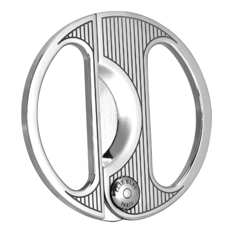 ELIE BLEU ROUND-CUTTER - SILVER PINSTRIPE Piece