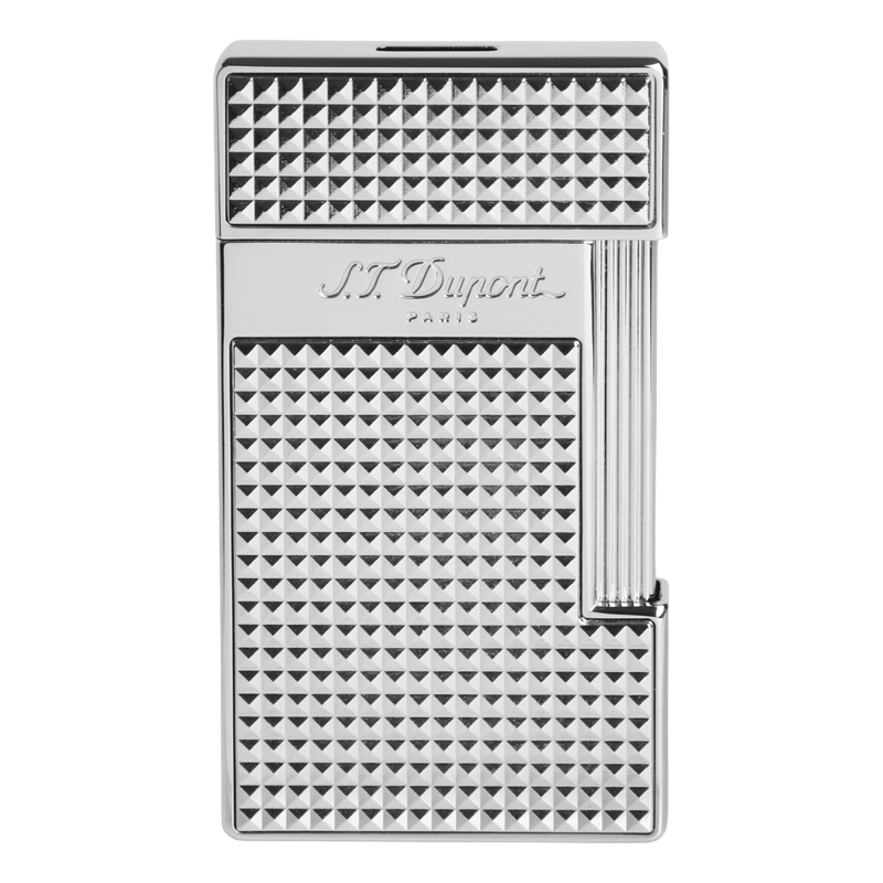 ST DUPONT SLIMMY - CHROME DIAMOND HEAD Piece