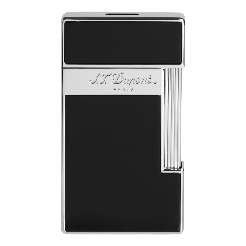 ST DUPONT SLIMMY - SHINY BLACK&CHROME Piece