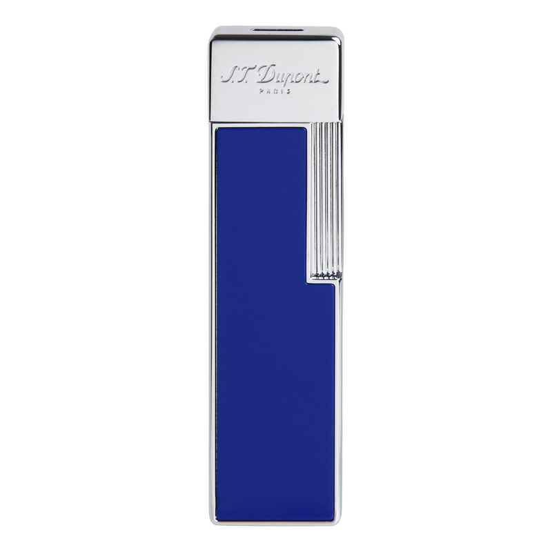 ST DUPONT TWIGGY - BLUE&CHROME Piece