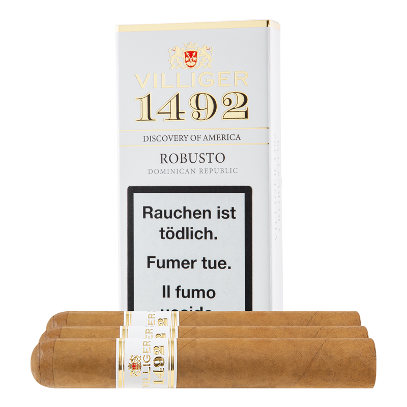 VILLIGER 1492 - ROBUSTO Pack 3