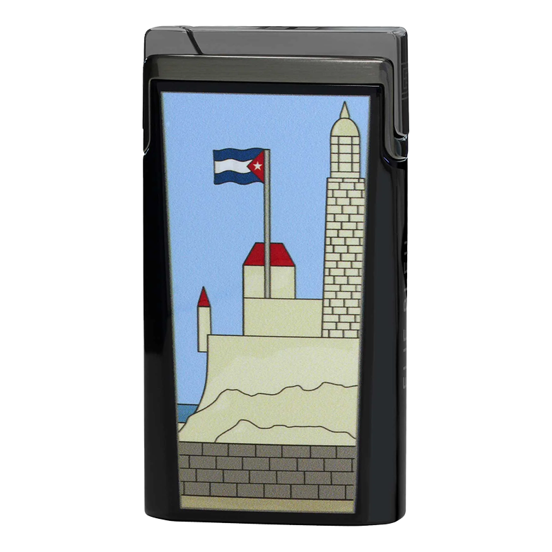 ELIE BLEU LIGHTER - J15 - LACQUER CASA CUBANA Piece