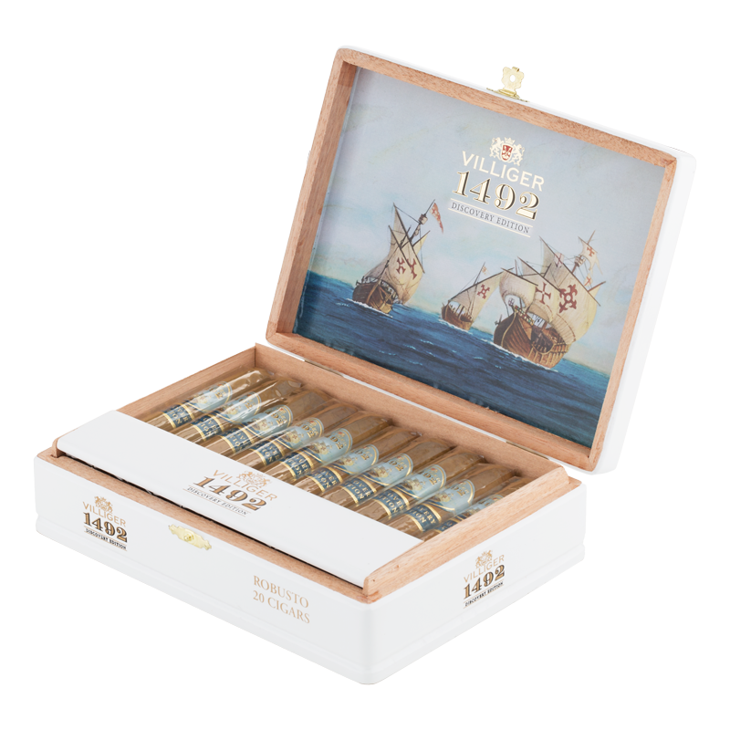 VILLIGER 1492 - ROBUSTO - DISCOVERY EDITION Box 20