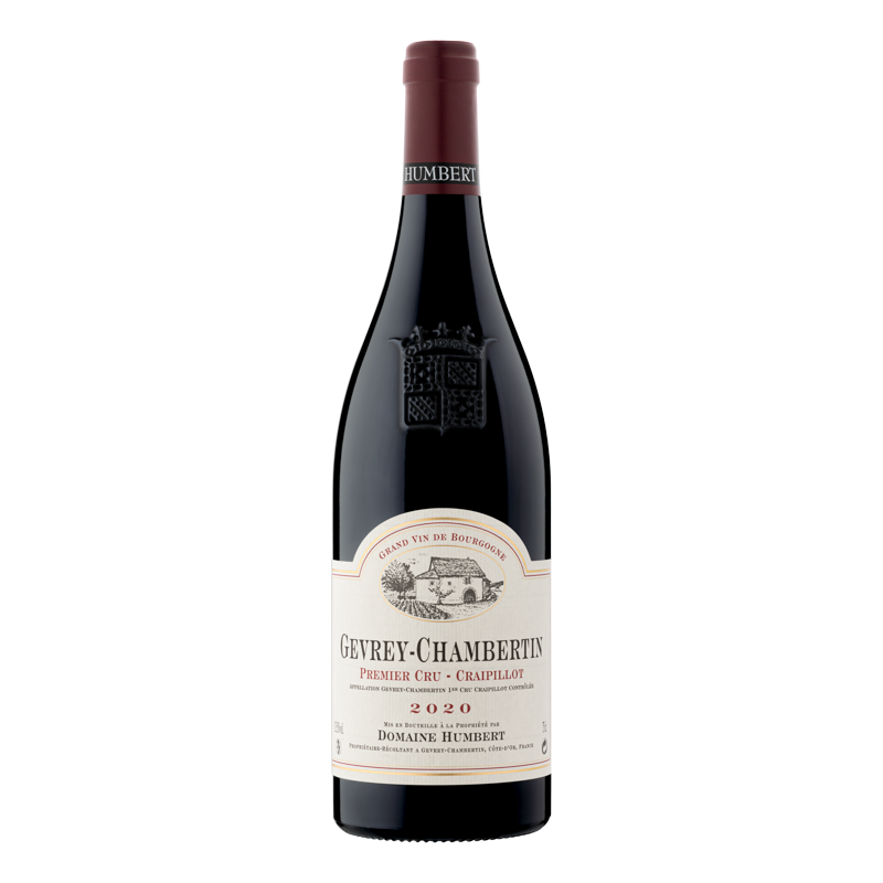 DOMAINE HUMBERT FRERES GEVREY-CHAMBERTIN - 1ER CRU - CRAIPILLOT - 2020 Btl 75