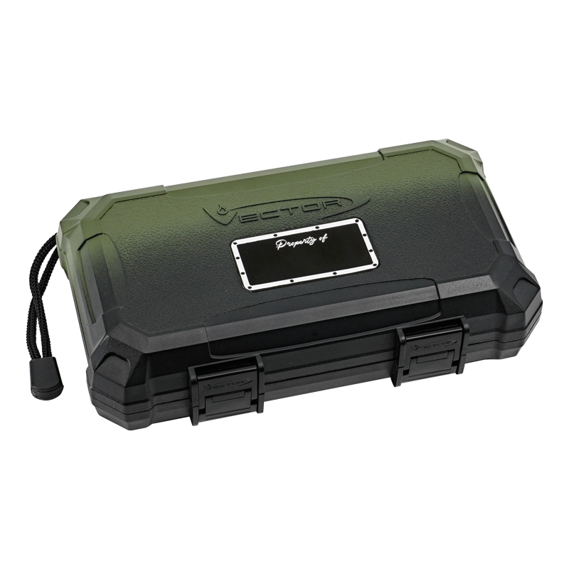VECTOR CIGAR TRAVEL HARD CASE - GREEN Piece