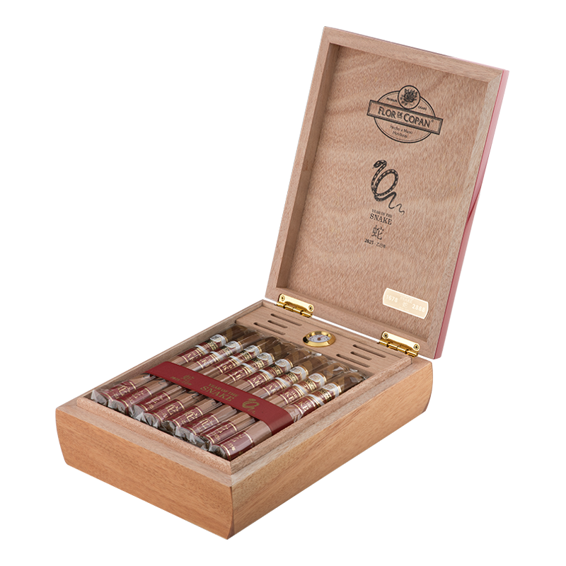 FLOR DE COPAN 8-9-8 DALIAS - YEAR OF THE SNAKE  Box 25