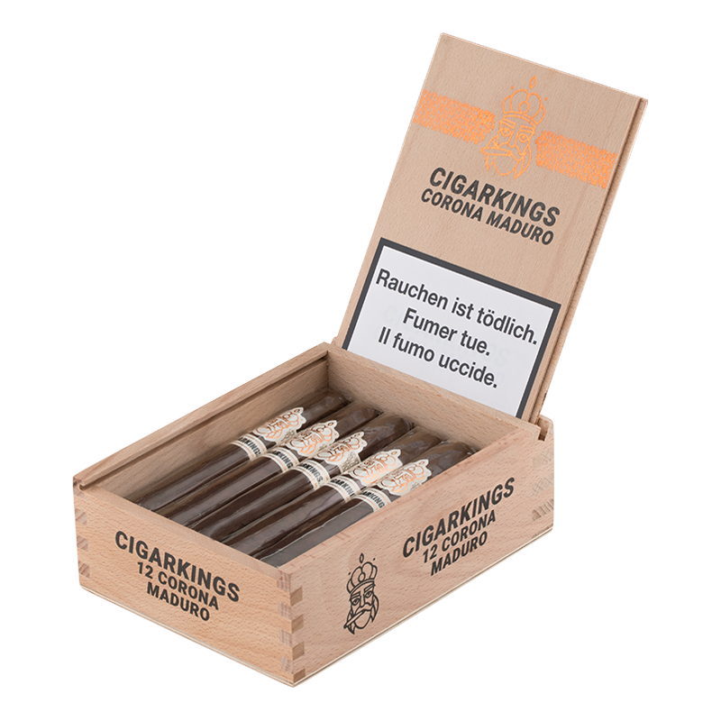 CIGARKINGS MADURO - CORONA  Box 12