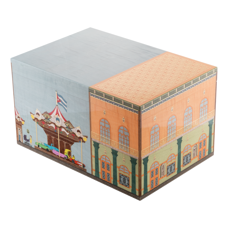 ELIE BLEU HUMIDOR - CASA CUBANA CARROUSEL 125 Piece