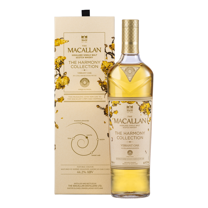 MACALLAN WHISKY - HARMONY COLLECTION - VIBRANT OAK Btl 70