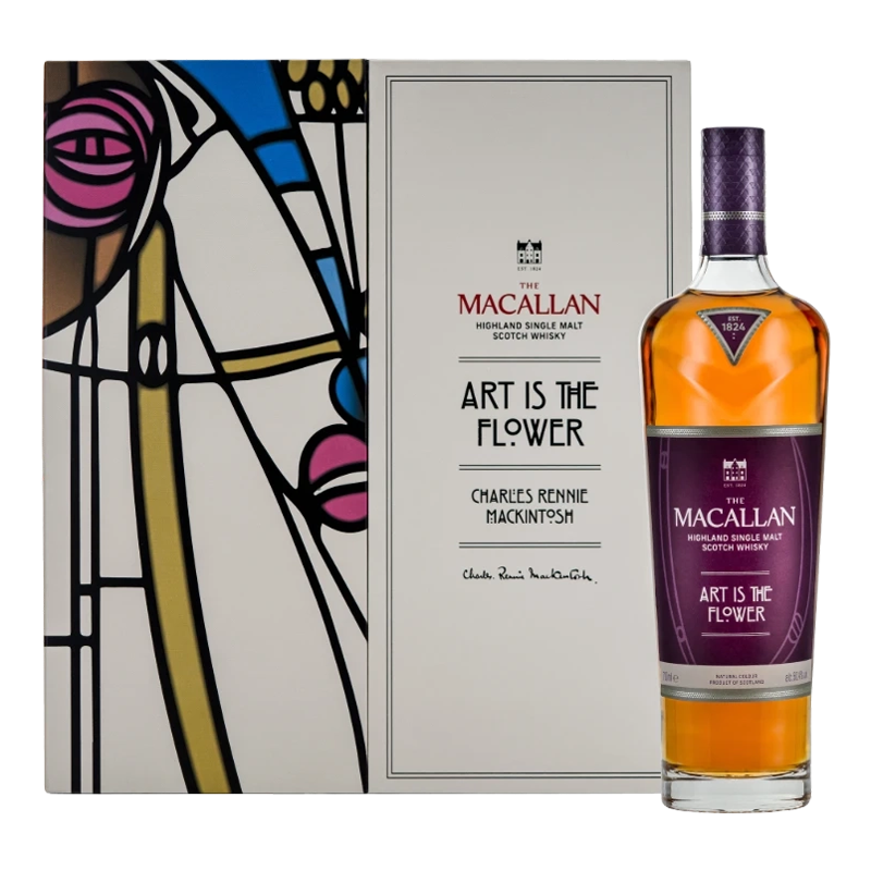 MACALLAN WHISKY - ART IS THE FLOWER Btl 70