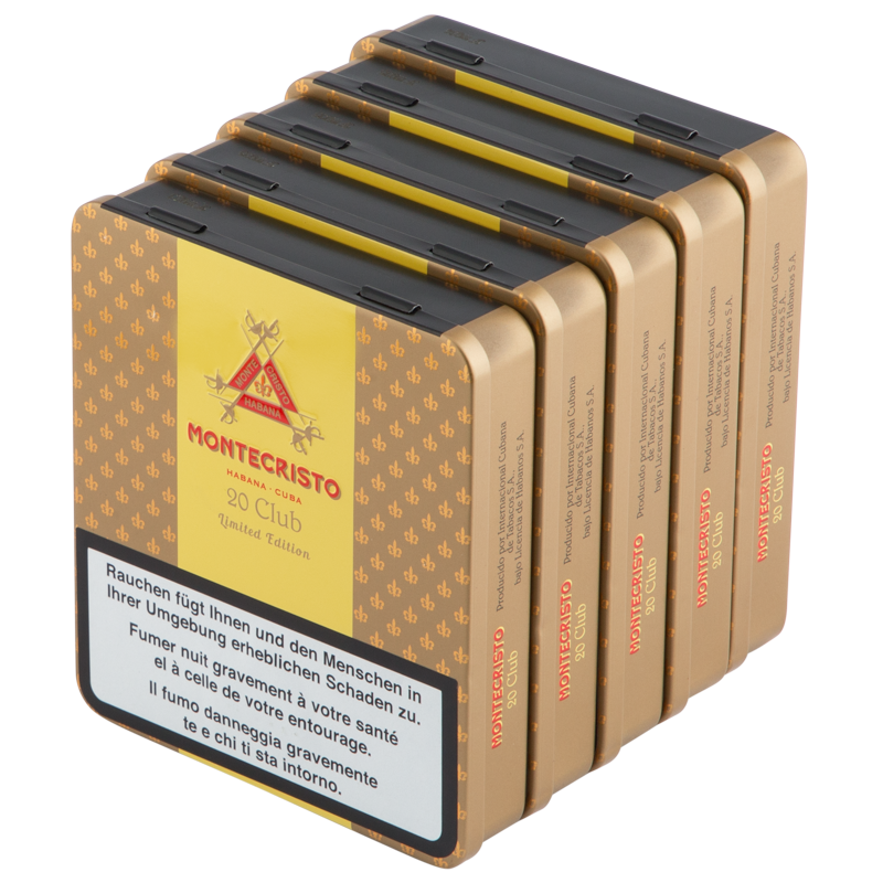 MONTECRISTO CLUB BAN CB LATA - 2024 Pack 20