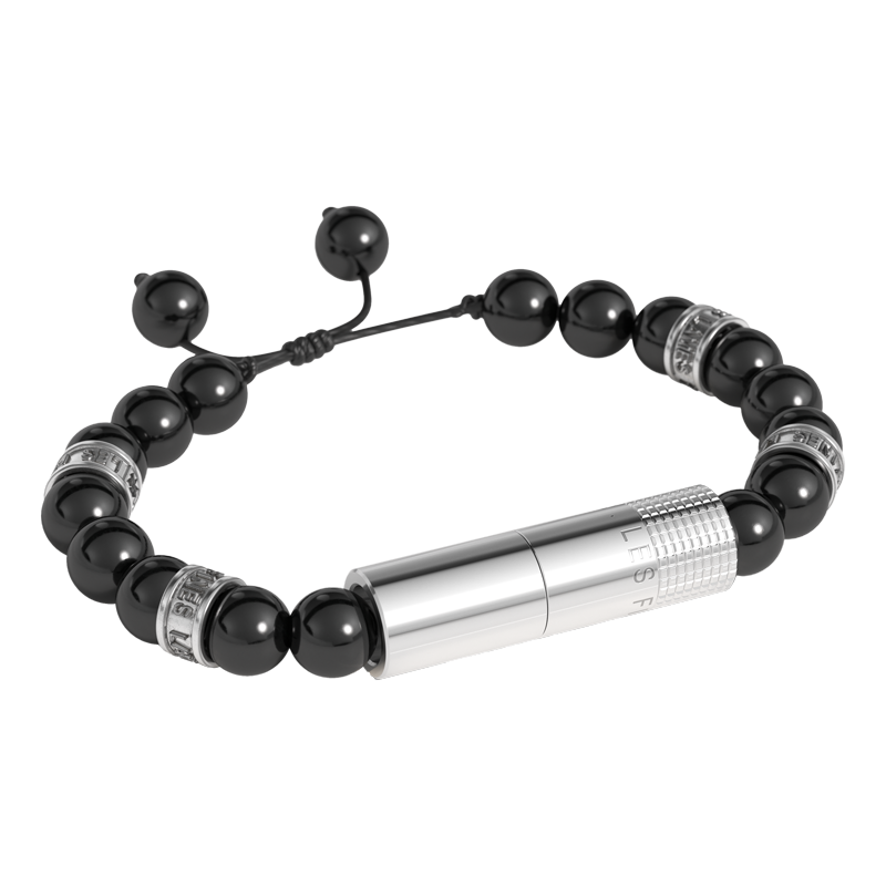 LES FINES LAMES PUNCH BRACELET - STEEL - OSCURO RING II Piece