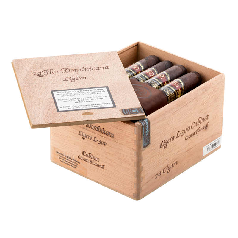 LA FLOR DOMINICANA LEGERO CABINET OSCURO NATURAL - L 300 Box 24