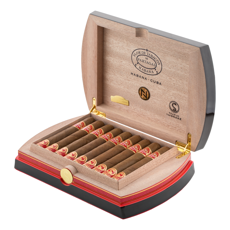 PARTAGAS CEDROS - YEAR OF THE SNAKE - 2025 Box 18