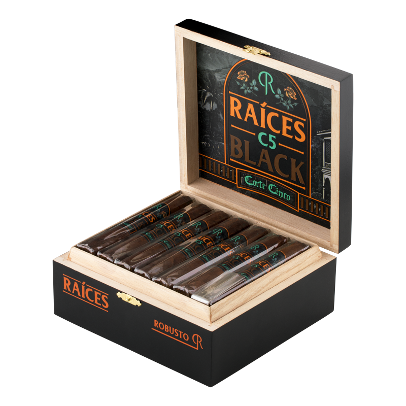 RAICES C5 BLACK - ROBUSTO Box 21