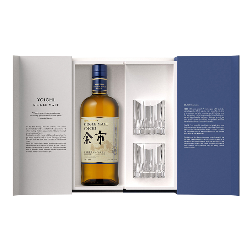 NIKKA WHISKY - YOICHI - GIFT PACK Btl 70