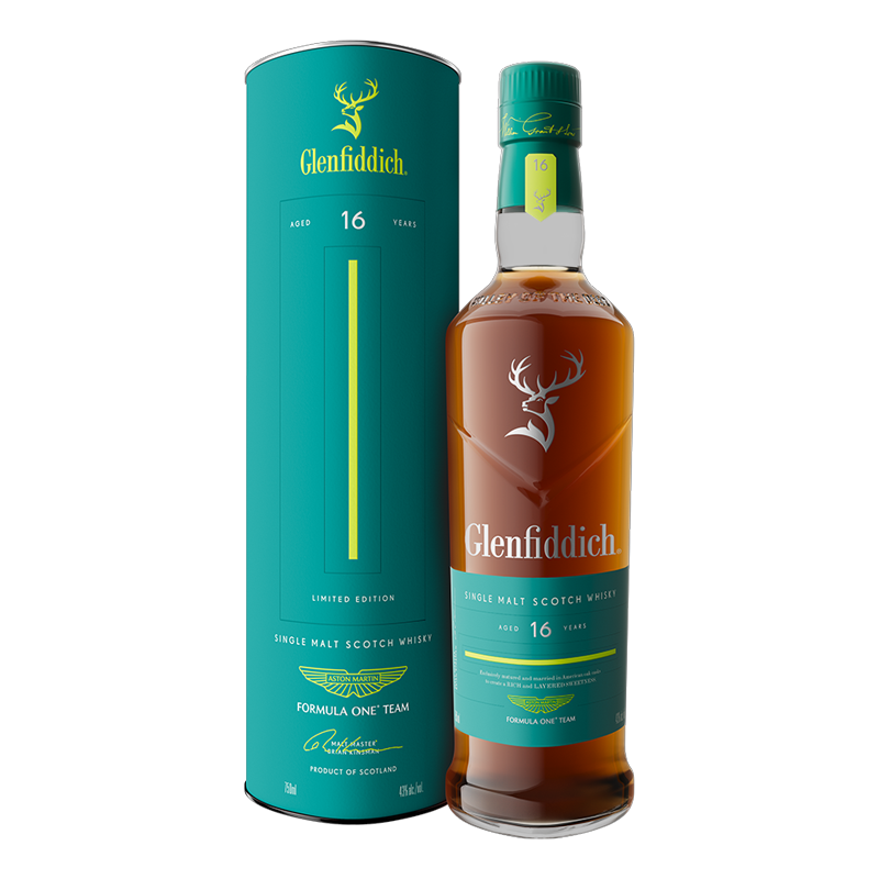 GLENFIDDICH WHISKY - 16 YO ASTON MARTIN LIMITED EDITION Btl 70