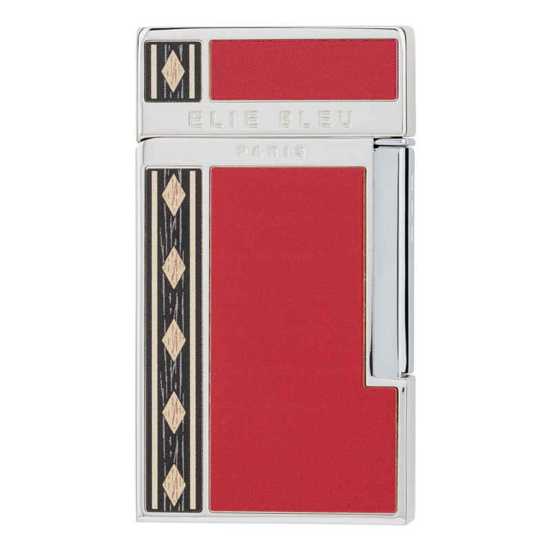 ELIE BLEU LIGHTER - DIAMOND JET - ALBA RED Piece