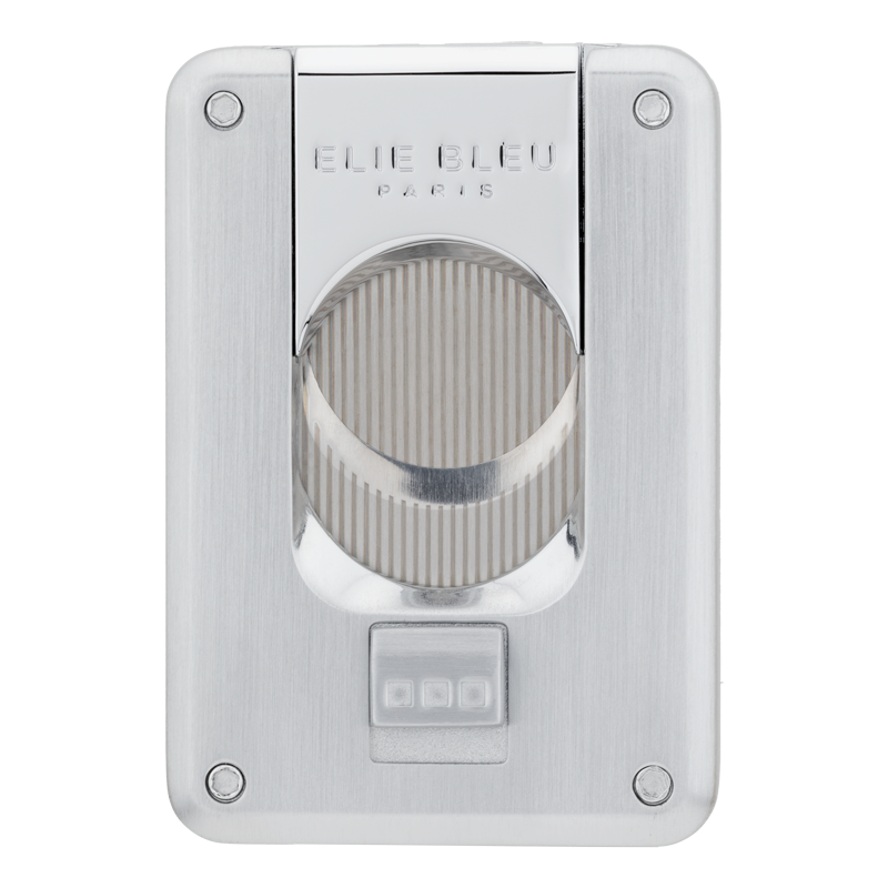 ELIE BLEU CUTTER SQUARE - BRUSHED CHROME Piece