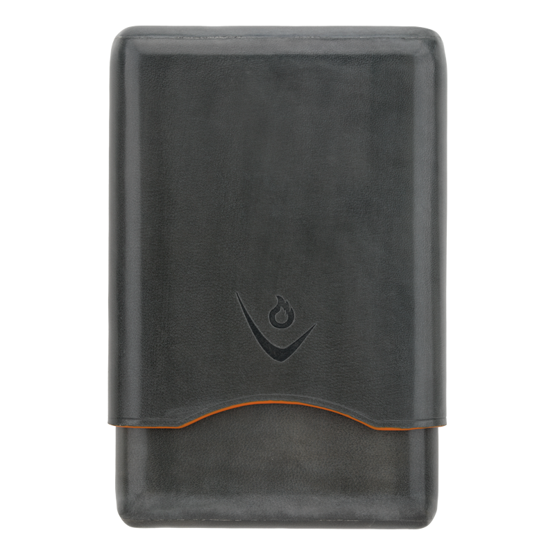 VECTOR CIGAR CASE - GRAY 4 CIGARS Piece