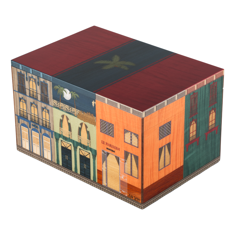 ELIE BLEU HUMIDOR - LE PARISIEN BY NIGHT 75 Piece