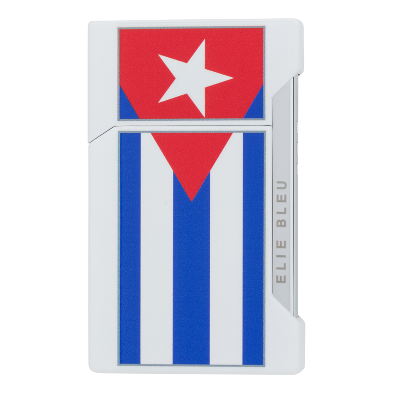 ELIE BLEU LIGHTER - J12 - CUBAN FLAG Piece